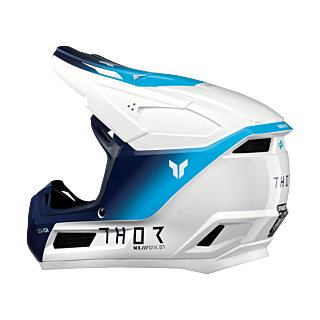 Thor Youth Motocross Helmet Fleet Storm - White / Navy