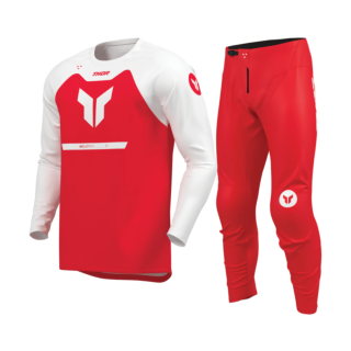 Thor Youth Motocross Gear 2026 Ridemode Menace - Red