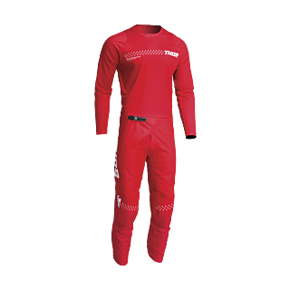 Thor Youth Motocross Gear Sector Minimal - Red