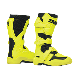 Thor Youth Motocross Boots Blitz XR - Acid / Black