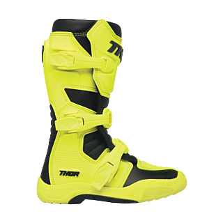 Thor Youth Motocross Boots Blitz XR - Acid / Black