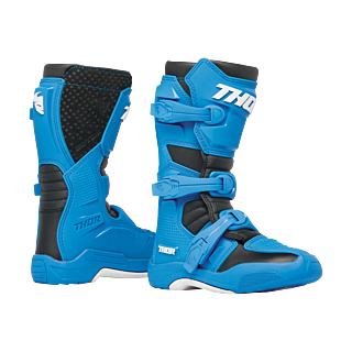 Thor Youth Motocross Boots Blitz XR - Blue / Black