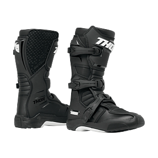 Thor Youth Motocross Boots Blitz XR - Black / White