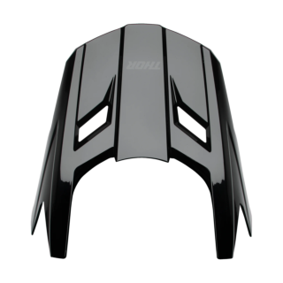 Thor Youth Helmet Visor Fleet - Blackout Gloss