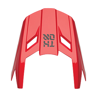 Thor Youth Helmet Visor Fleet Forge - Red