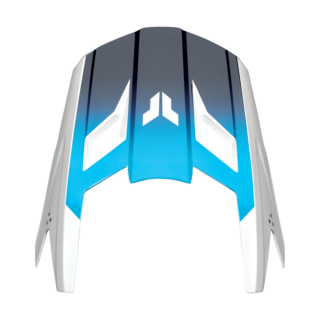 Thor Youth Helmet Visor Fleet Storm - White / Navy