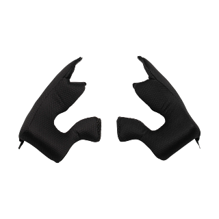 Thor Youth Cheek Pad Set Fleet - Black