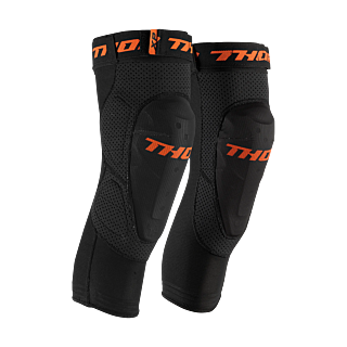 Thor Knee Guards Comp XP - Black / Orange