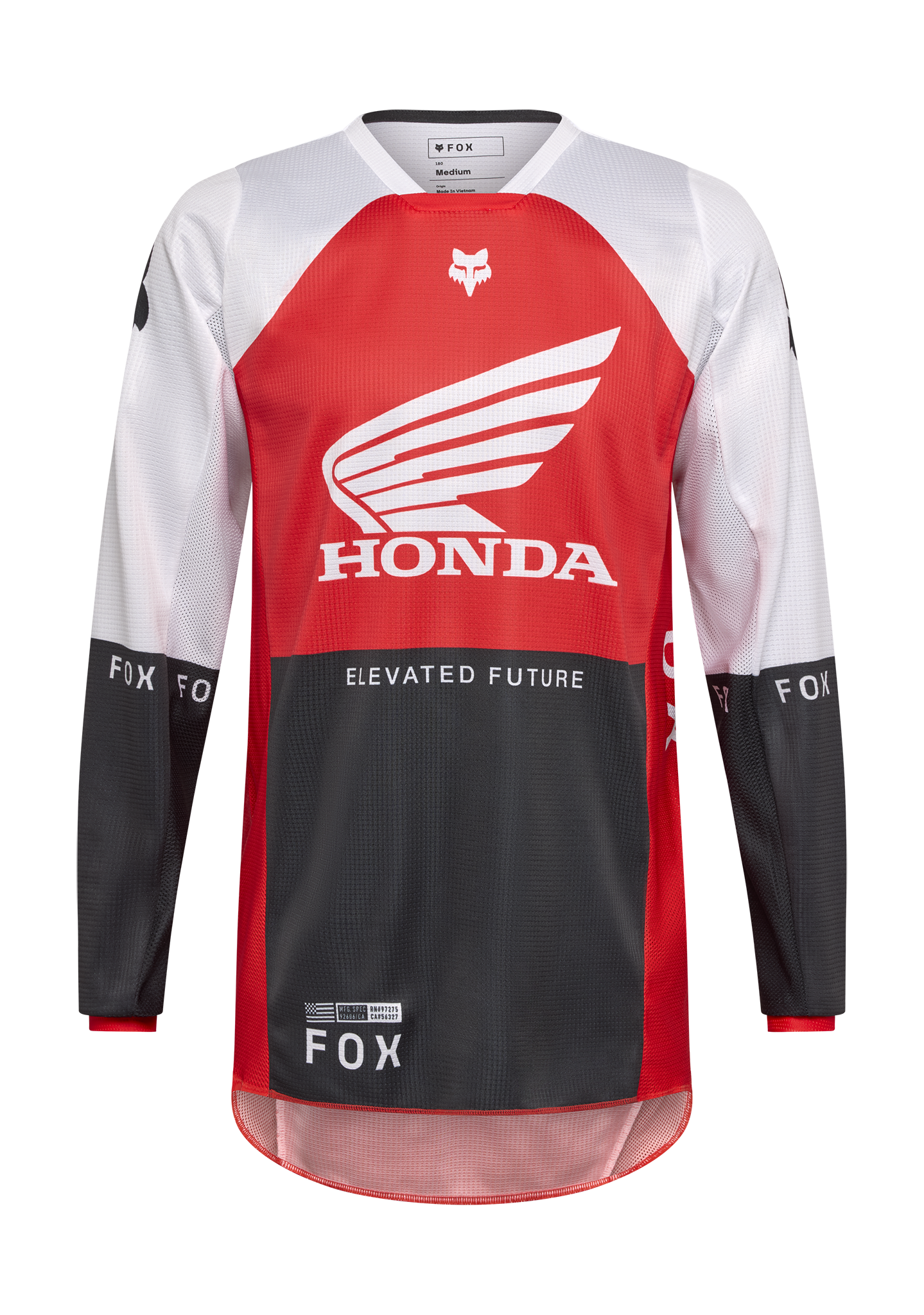 Fox Motocross Gear 2026 180 Honda - Fluo Red