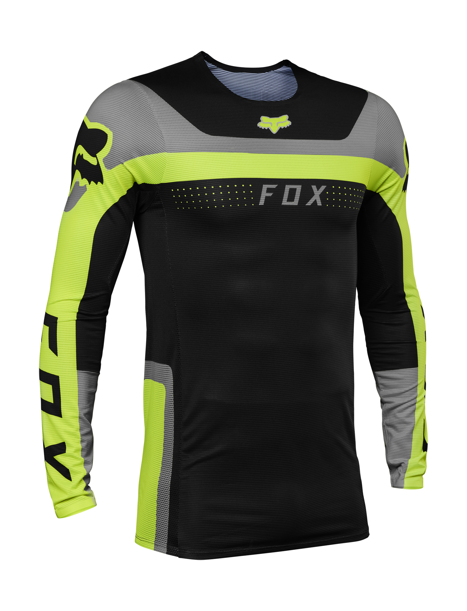 Fox Motocross Gear Flexair Efekt - Fluo Yellow