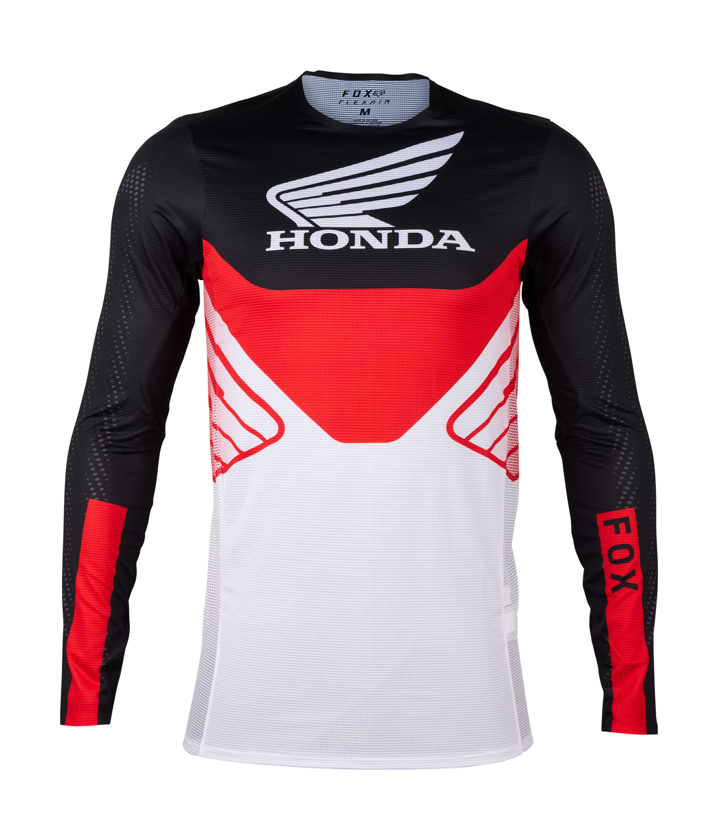 Fox Motocross Gear Flexair Honda - Black / White