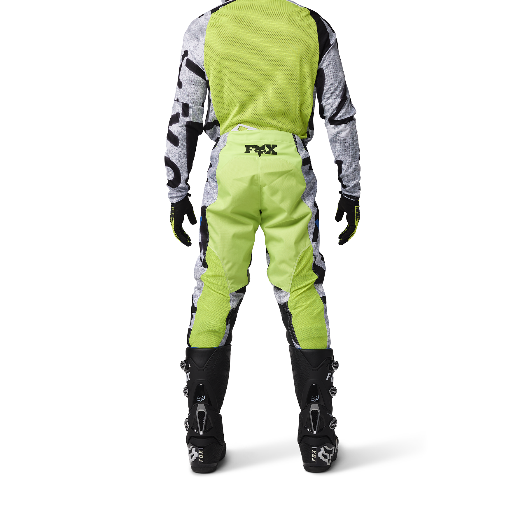 Fox Motocross Pants 360 SEVENTY4 - Fluo Yellow