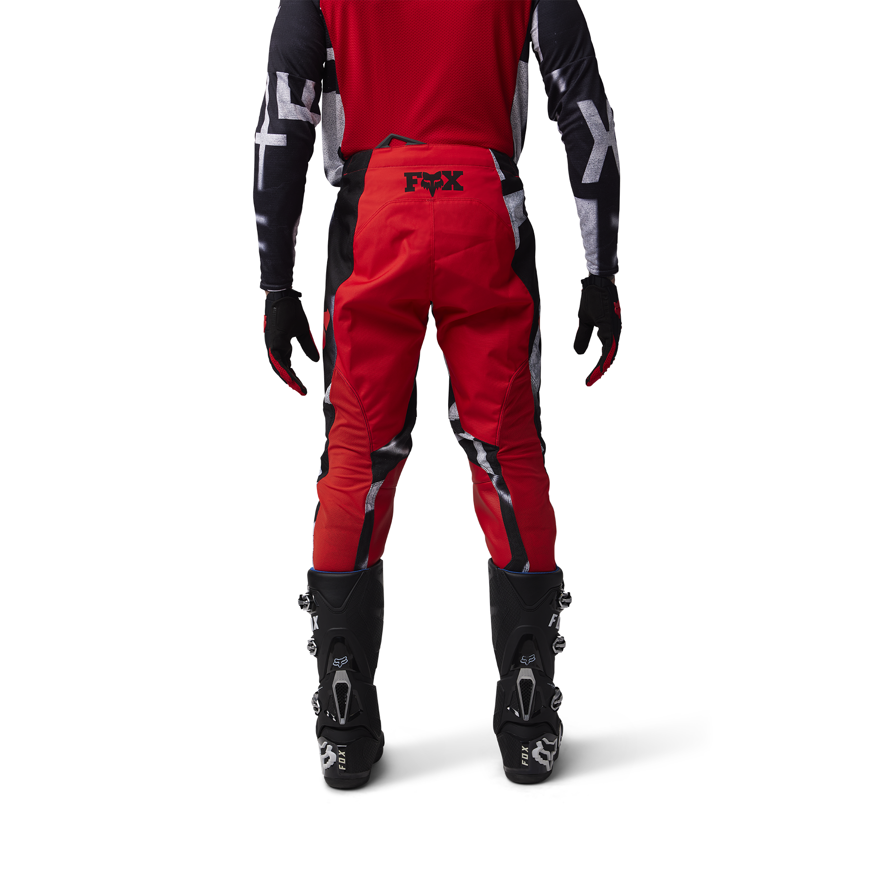 Fox Motocross Pants 360 SEVENTY4 - Fluo Red