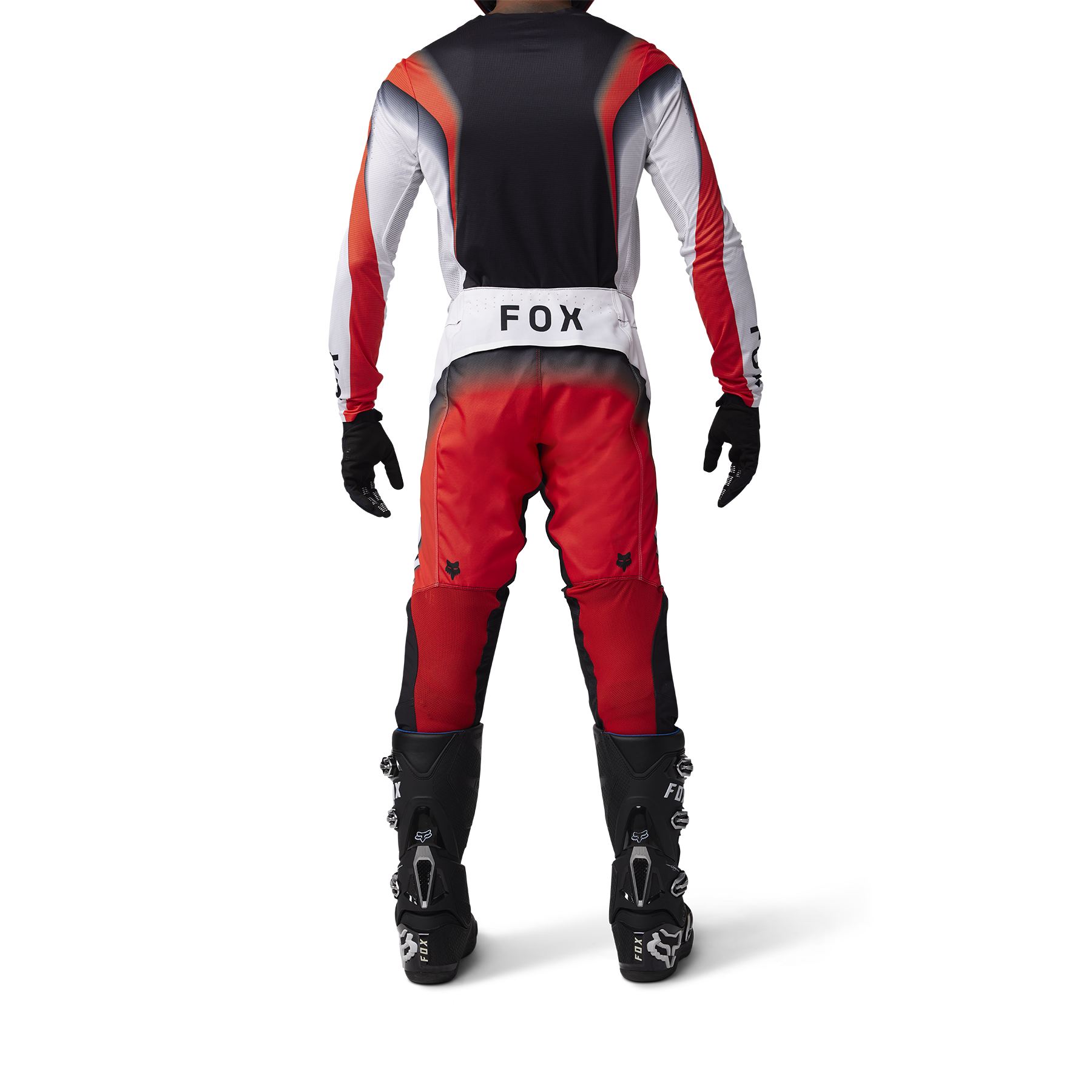 Fox Motocross Pants Flexair Infinite - Fluo Red