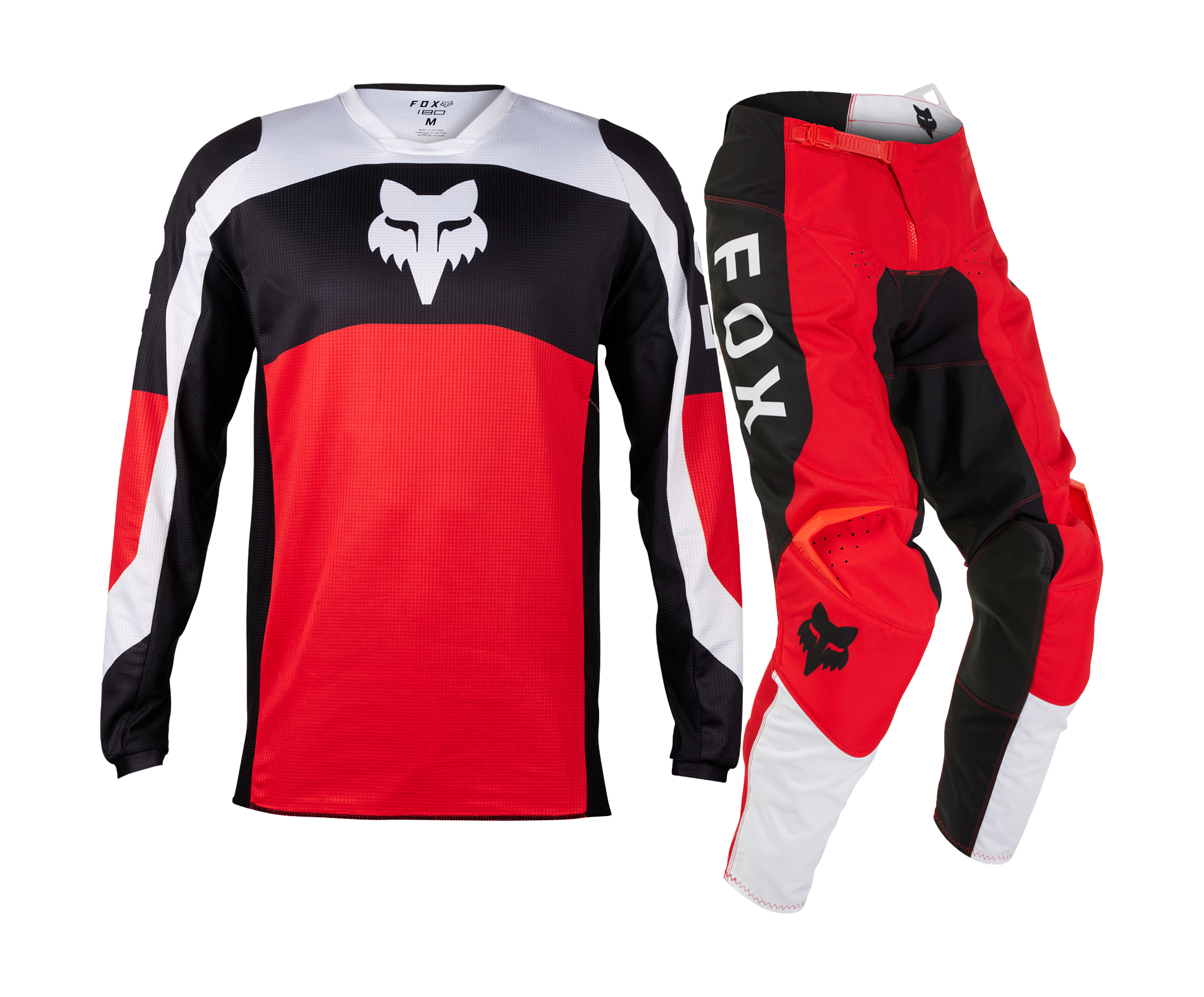 Fox Motocross Gear 180 Nitro - Flo Red
