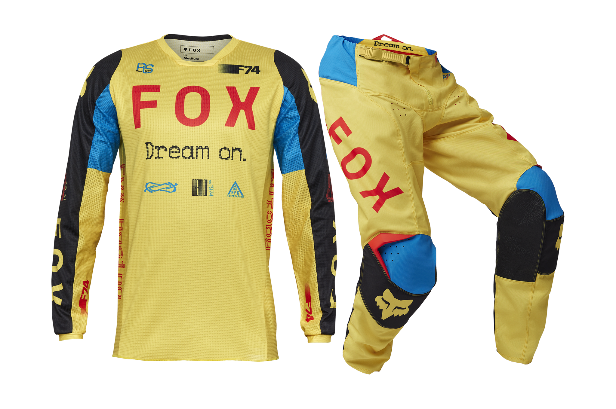 Fox Motocross Gear 180 Race Spec - Yellow