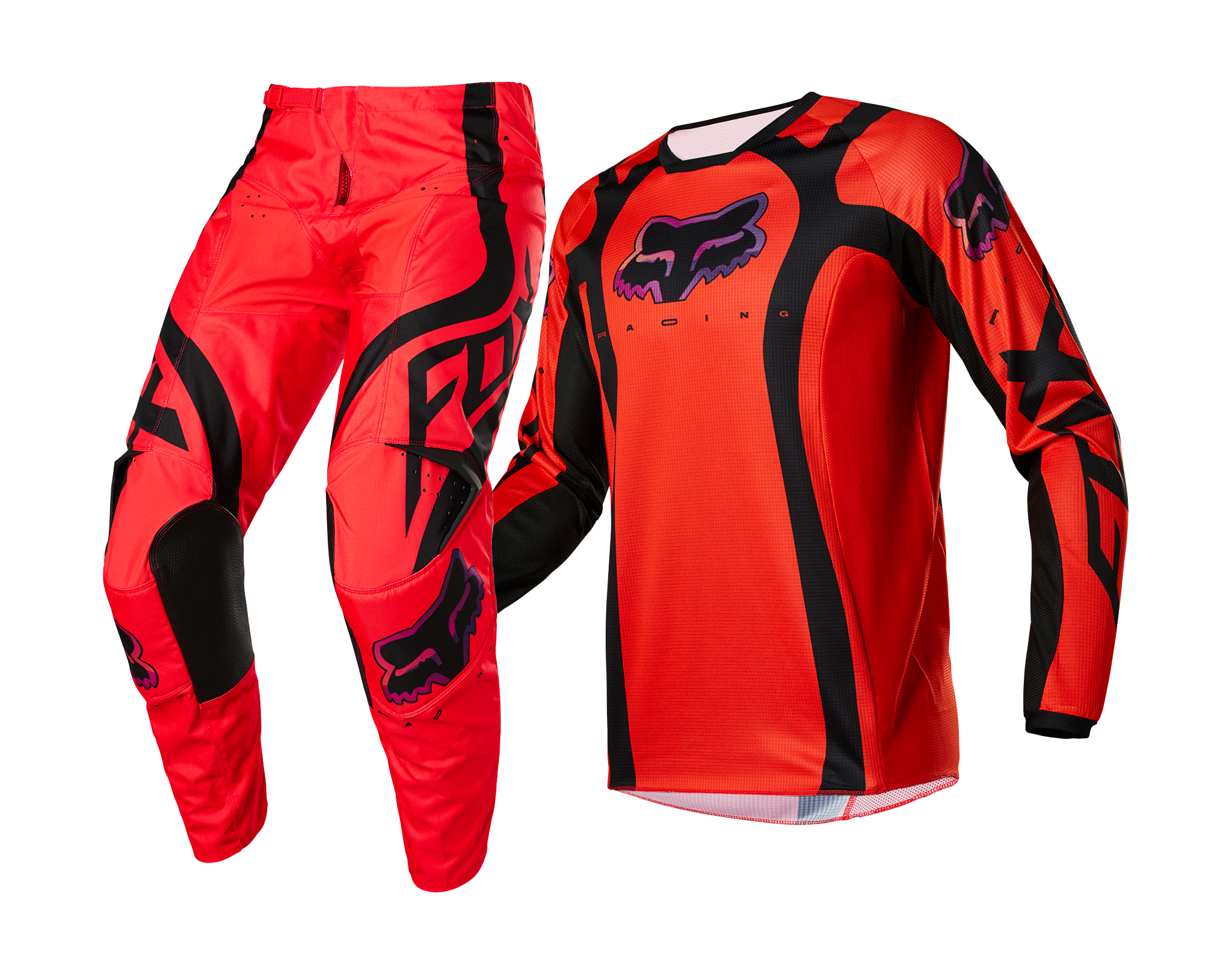 Fox Motocross Gear 180 Venz - Flo Red