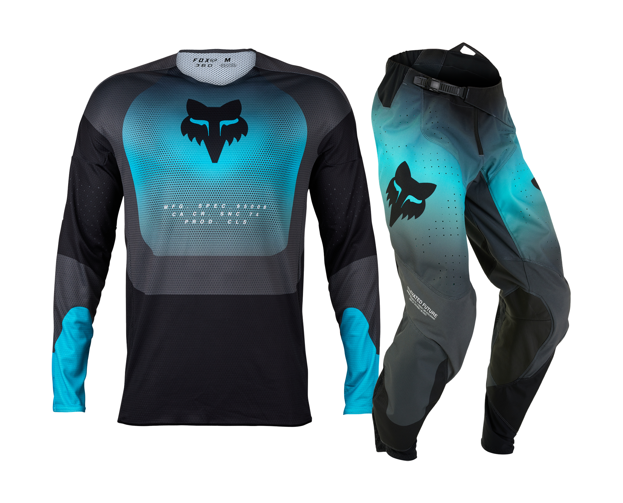 Fox Motocross Gear 360 Revise - Teal