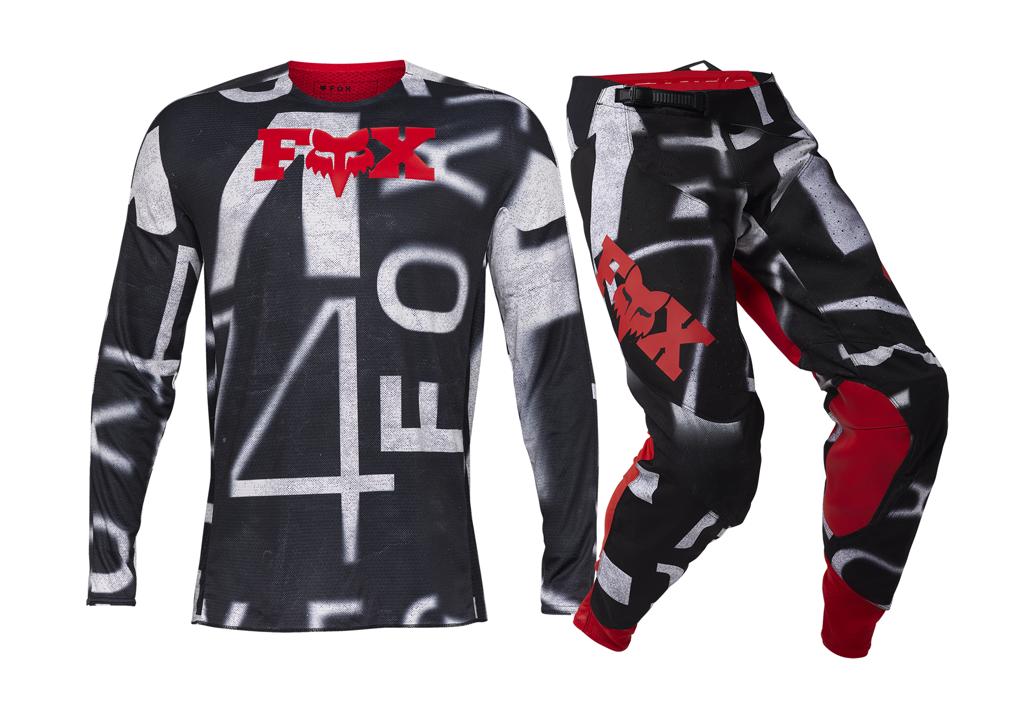Fox Motocross Gear 360 SEVENTY4 - Fluo Red