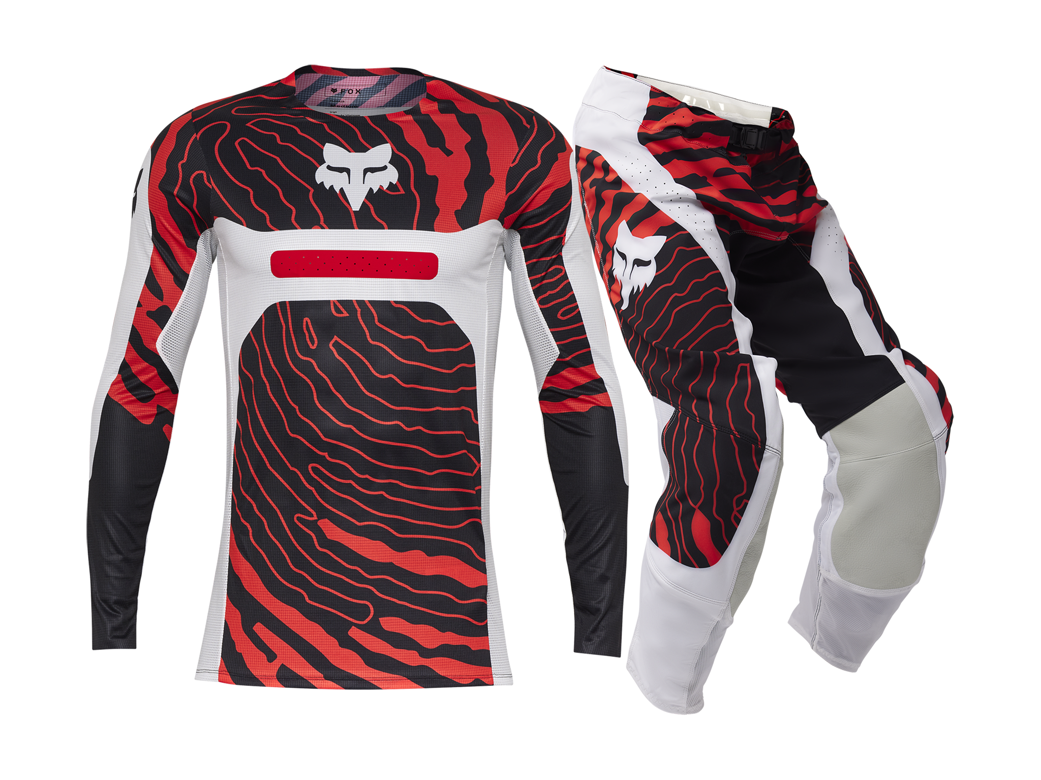 Fox Motocross Gear Flexair Impression - White
