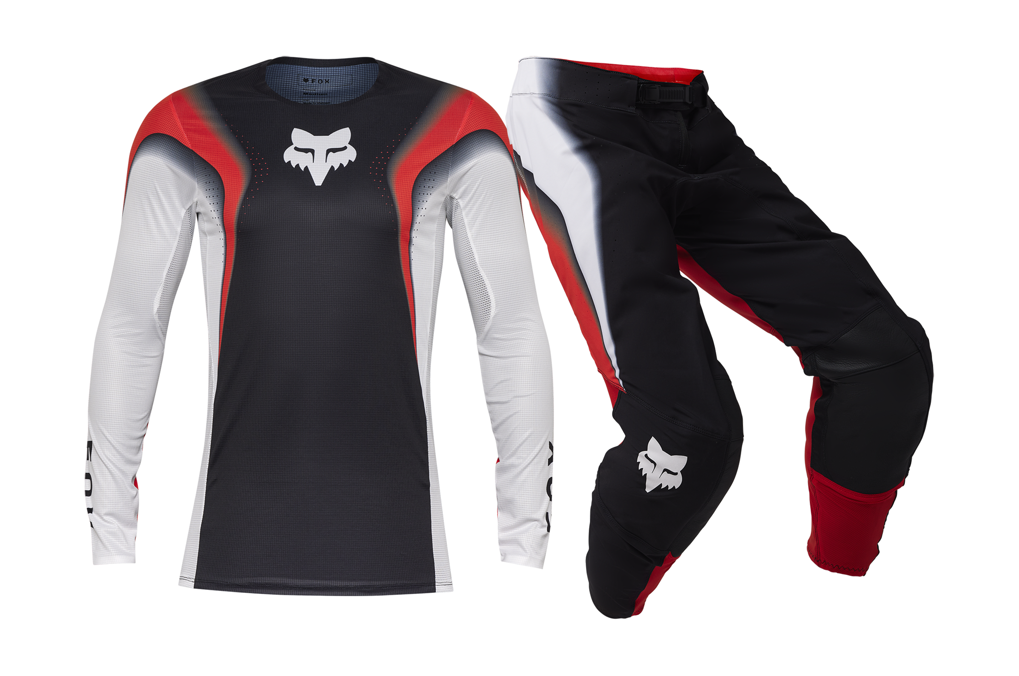 Fox Motocross Gear Flexair Infinite - Fluo Red