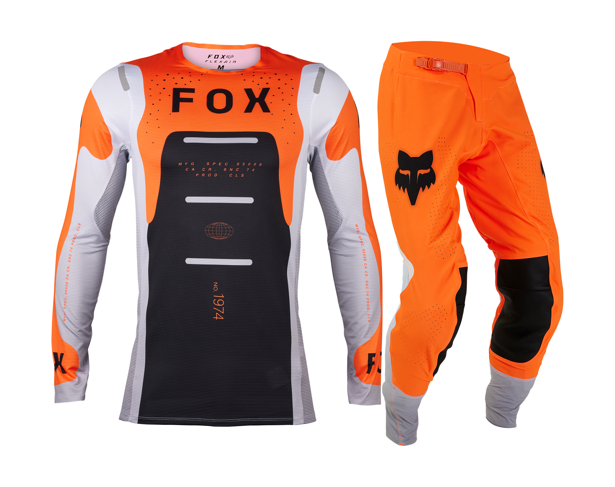 Fox Motocross Gear Flexair Magnetic - Flo Orange
