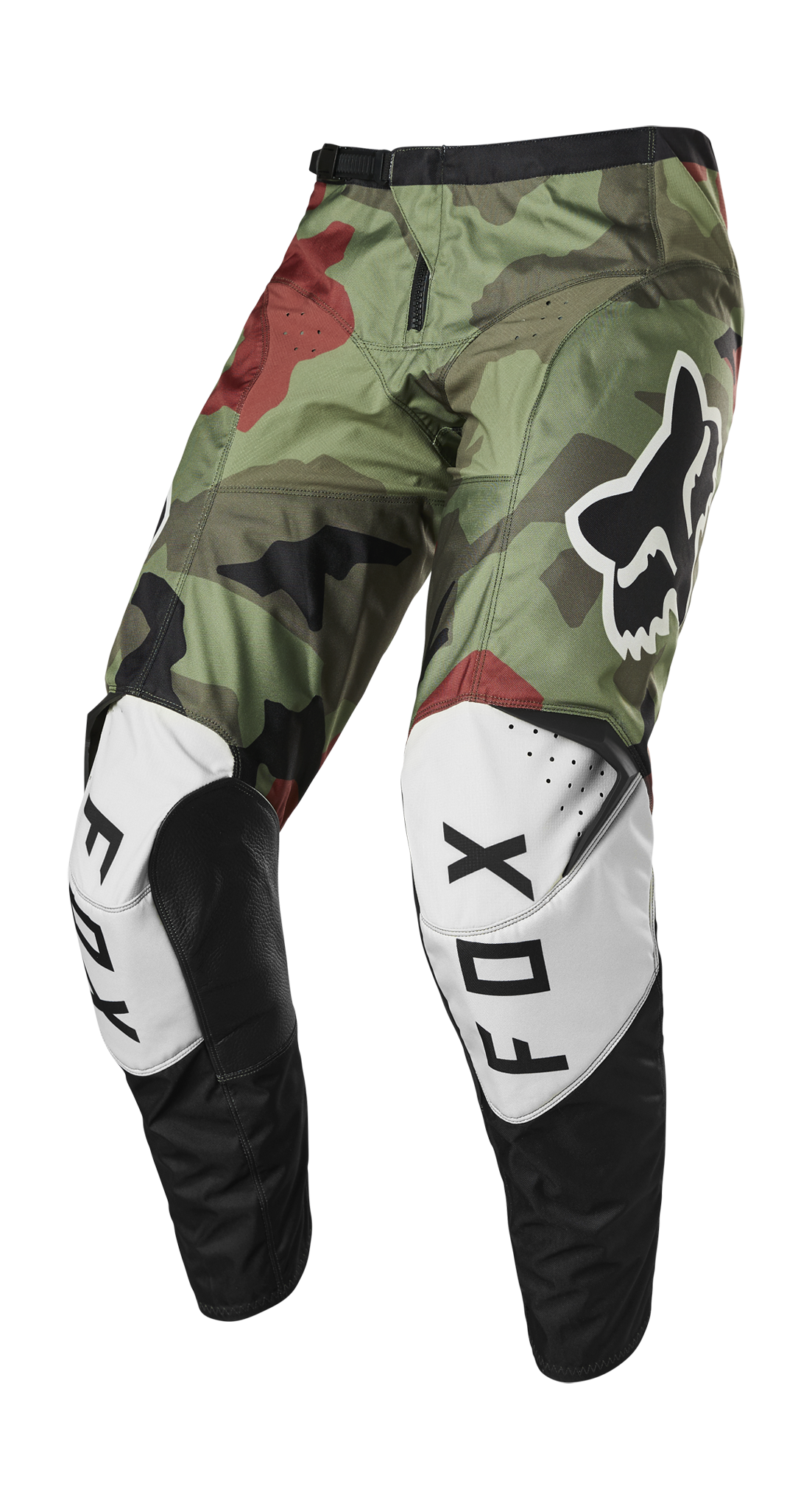 Fox Youth Motocross Pants 180 Bnkr - Green Camo