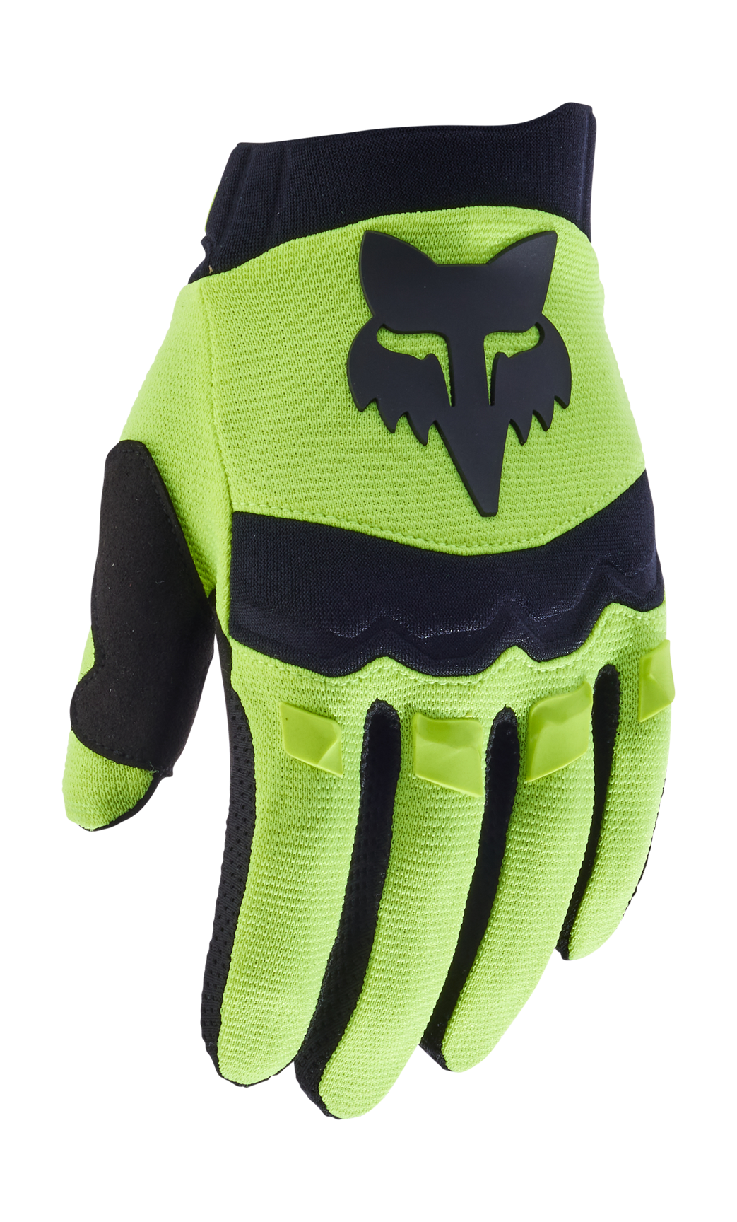 Fox Youth Motocross Gloves 2026 Dirtpaw - Flo Yellow