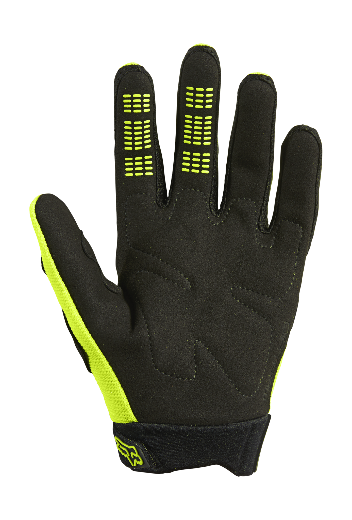 Fox Youth Motocross Gloves Dirtpaw - Fluo Yellow