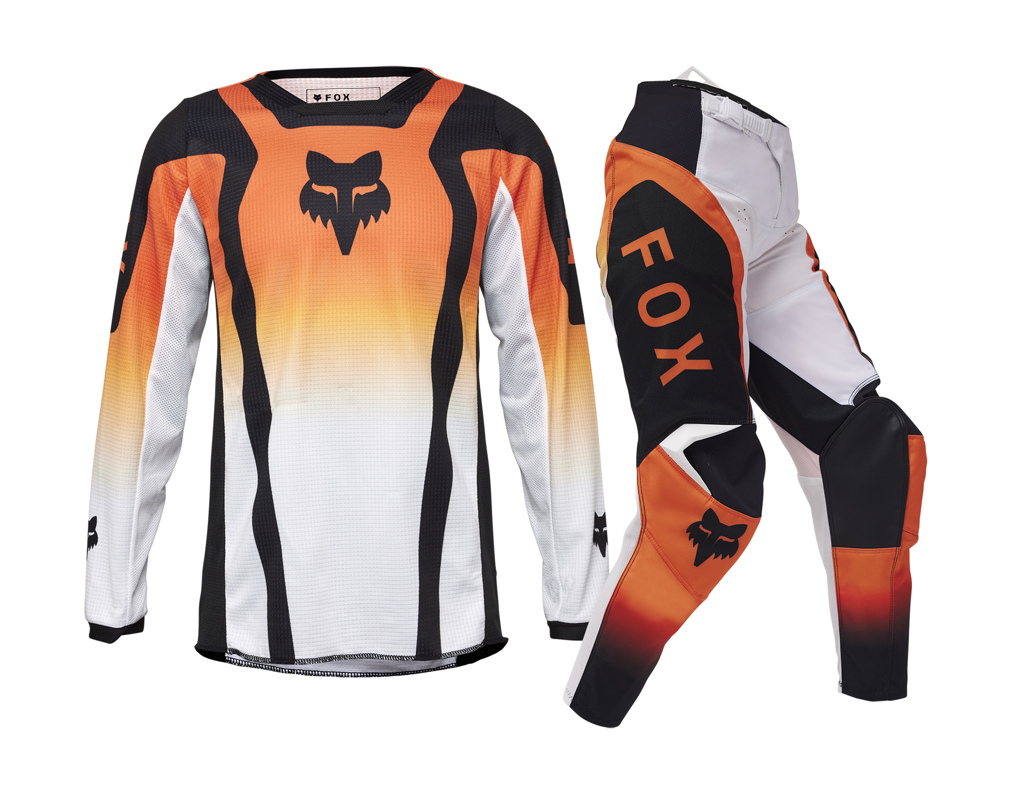 Fox Youth Motocross Gear 180 Lean - Fluo Orange