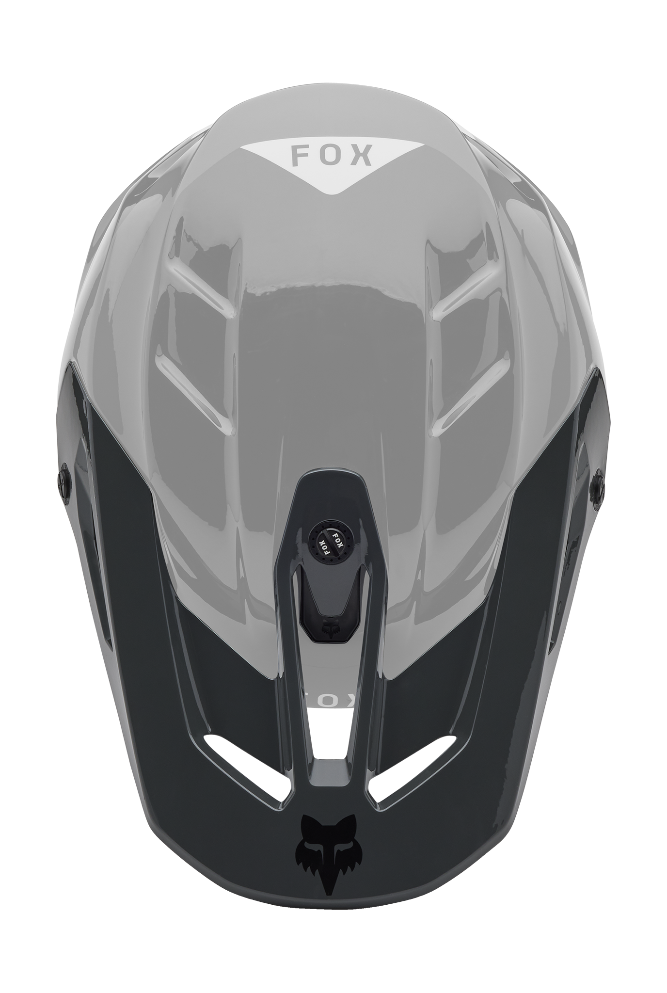 Fox Youth Helmet Visor V3 Impression - Dark Shadow