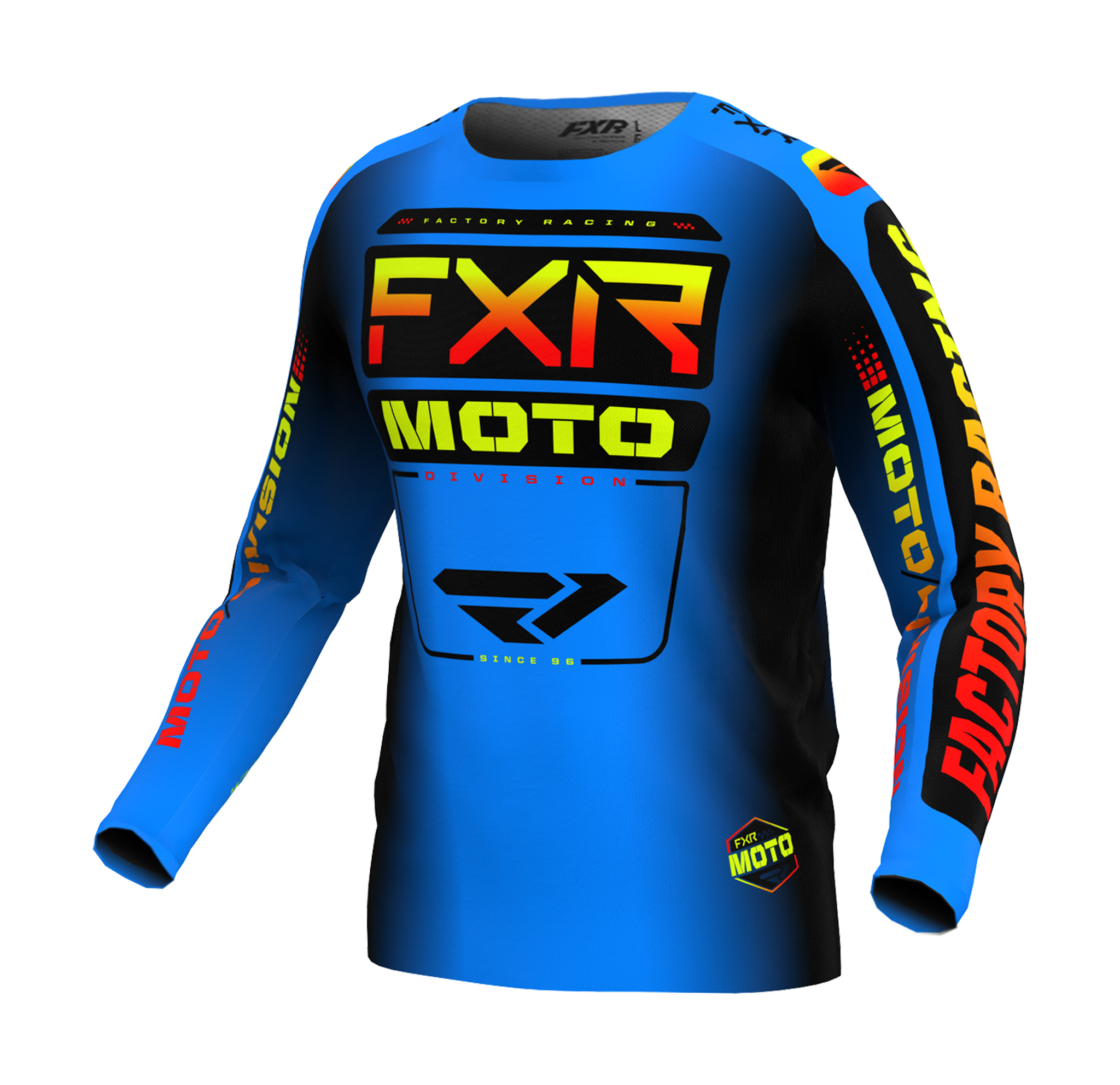 FXR Motocross Gear Clutch - Blue / Inferno