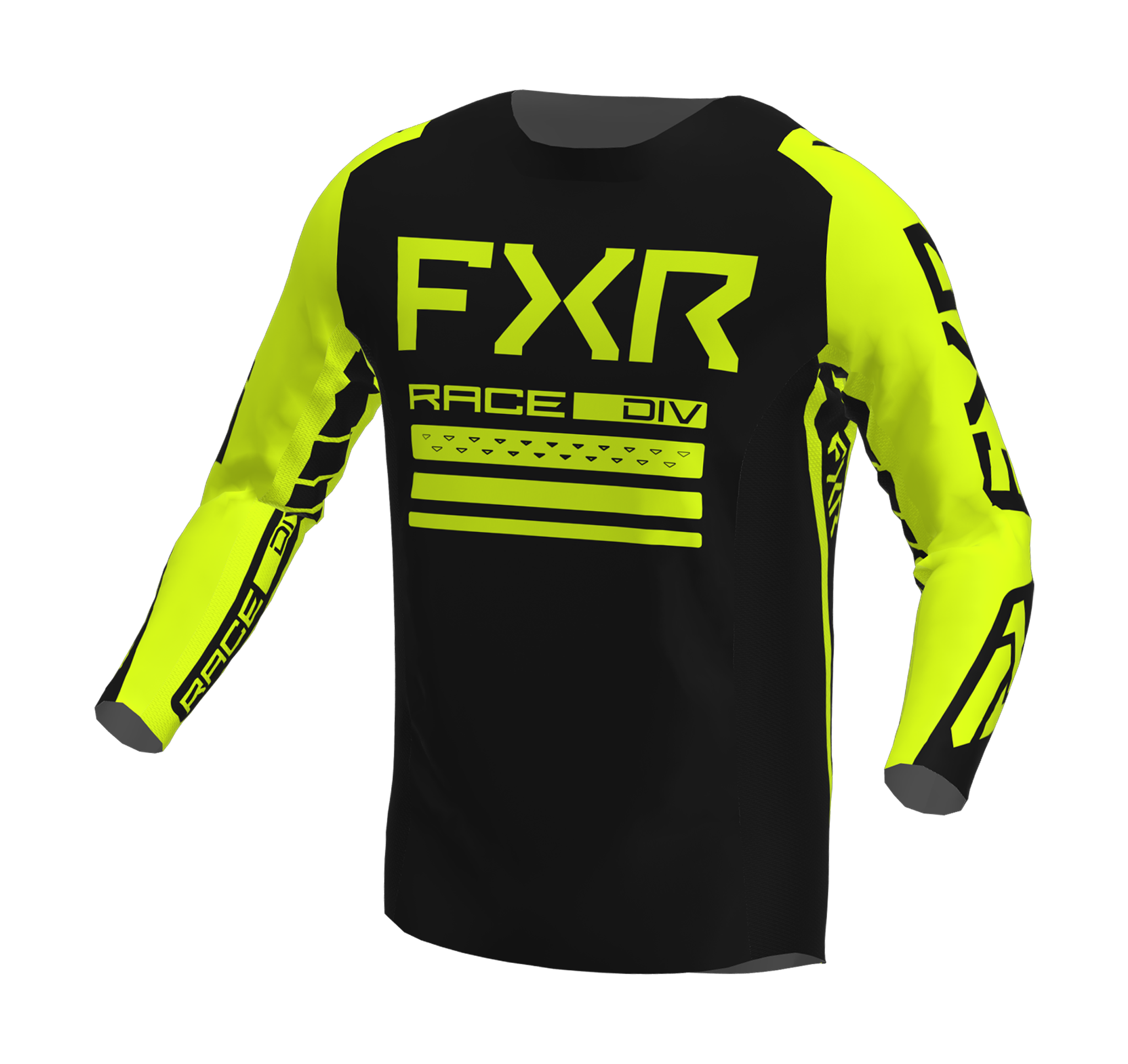 FXR Motocross Gear Contender - Black / High-vis