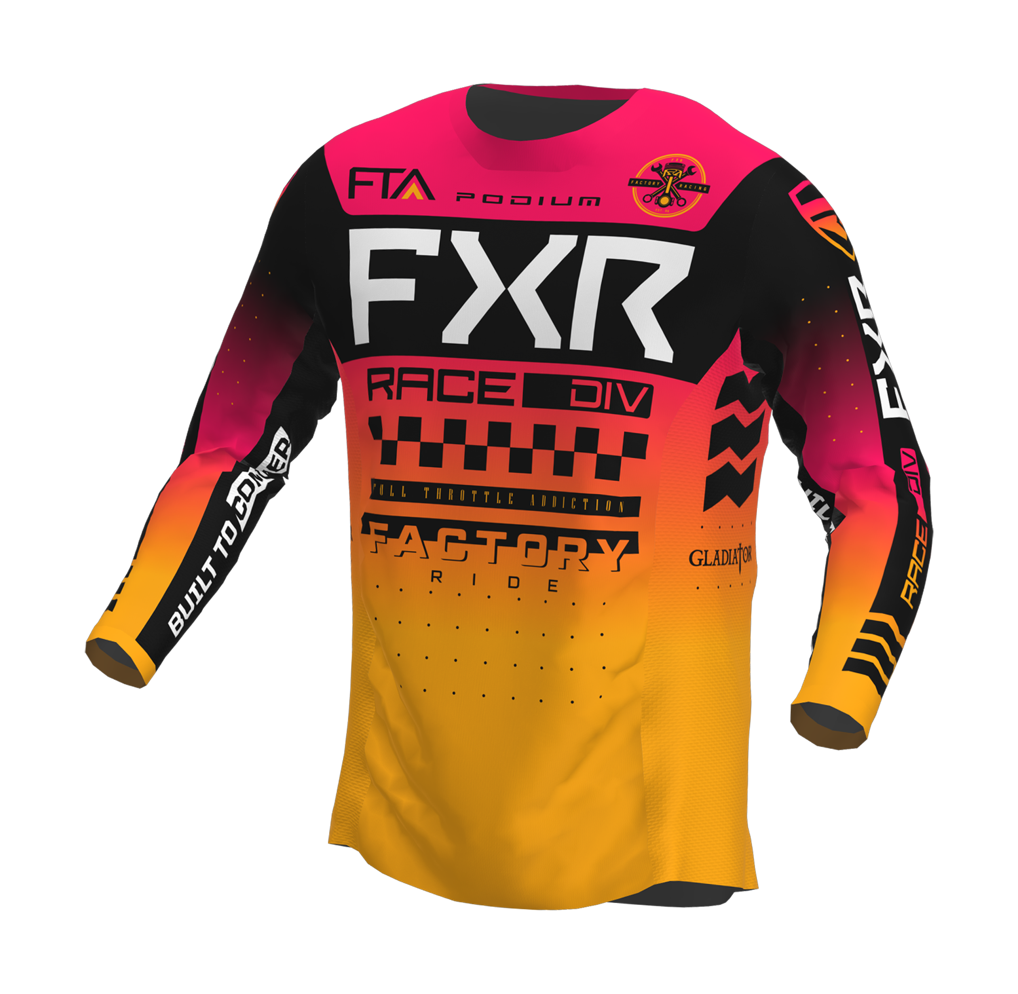 FXR Motocross Gear Podium Gladiator - Mango