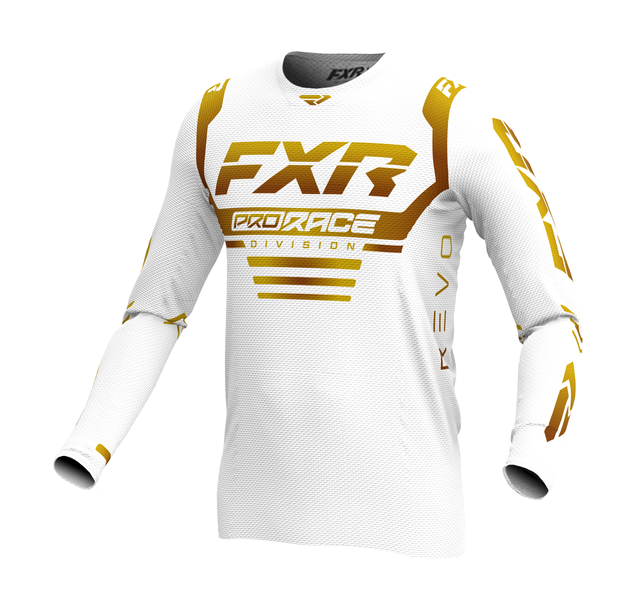 FXR Motocross Gear Revo - White / Gold