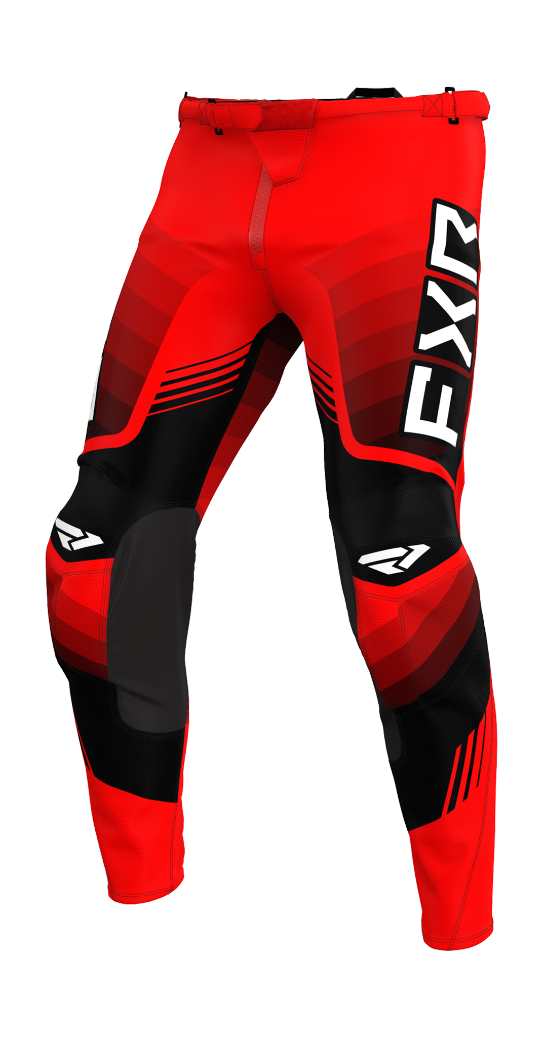 FXR Motocross Pants Clutch Pro - Red / Black