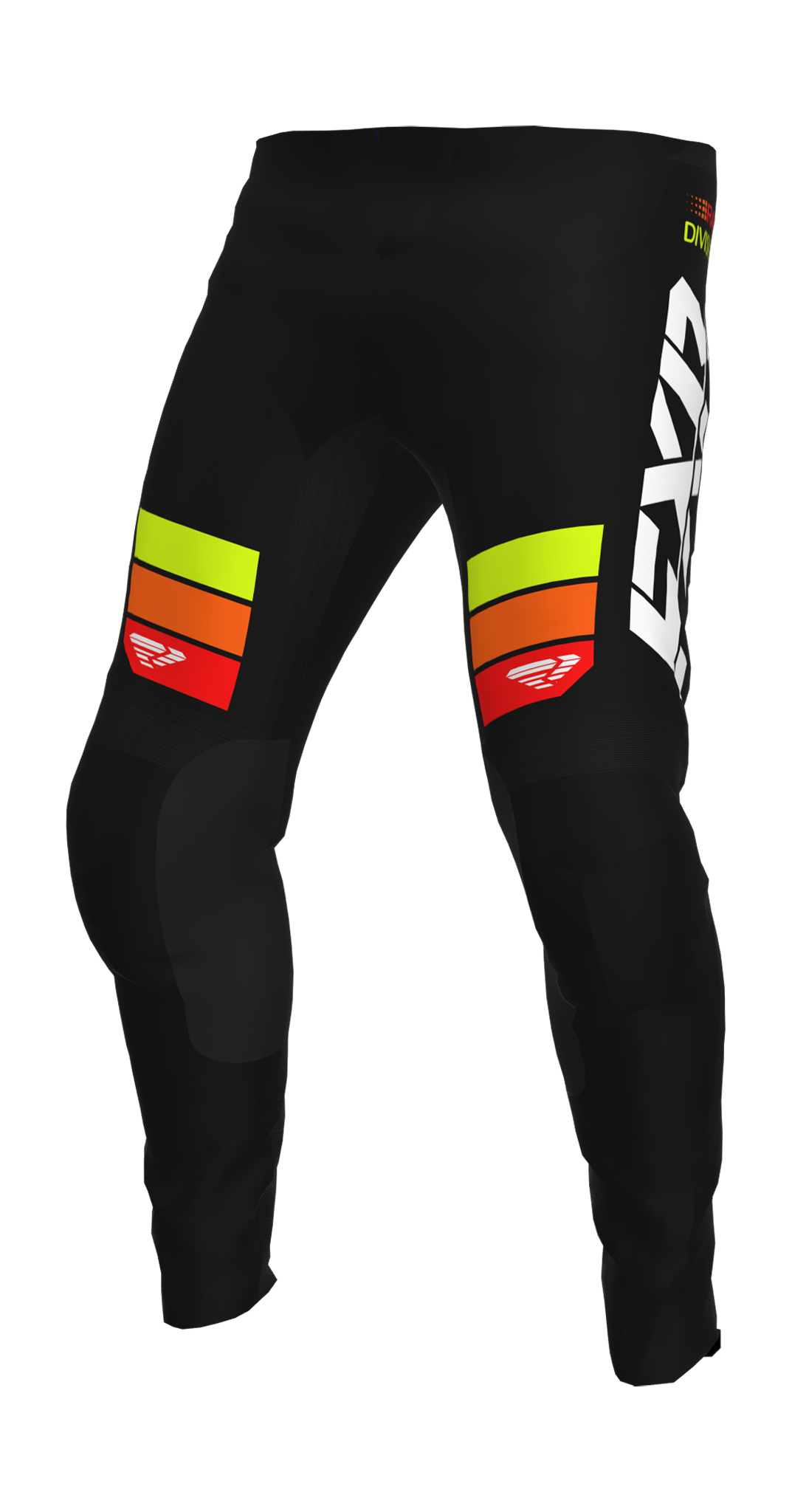 FXR Motocross Pants Clutch - Black / Orange / HiVis