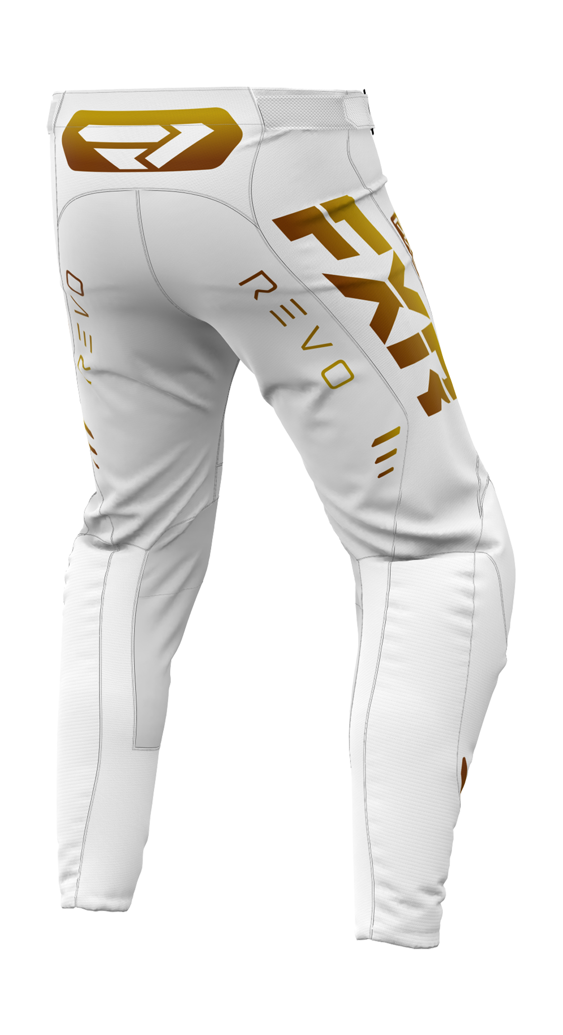 FXR Motocross Pants Revo - White / Gold