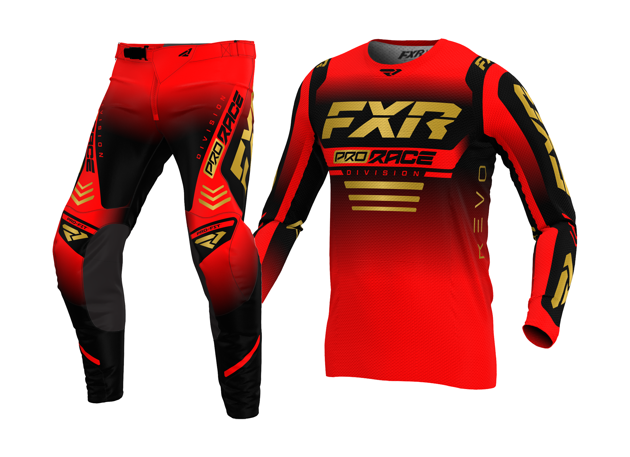 FXR Motocross Gear Revo - Crimson