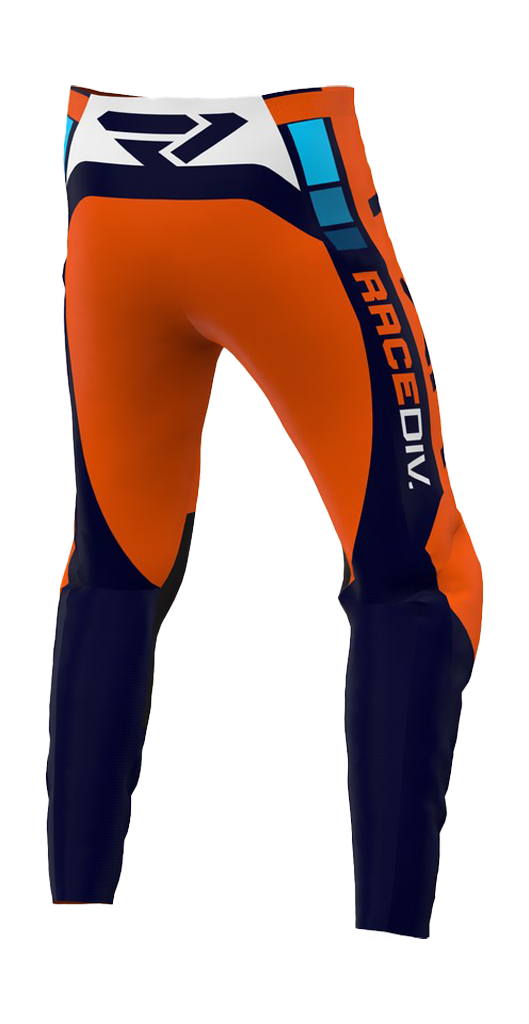 FXR Youth Motocross Pants Clutch Pro - Orange / Midnight