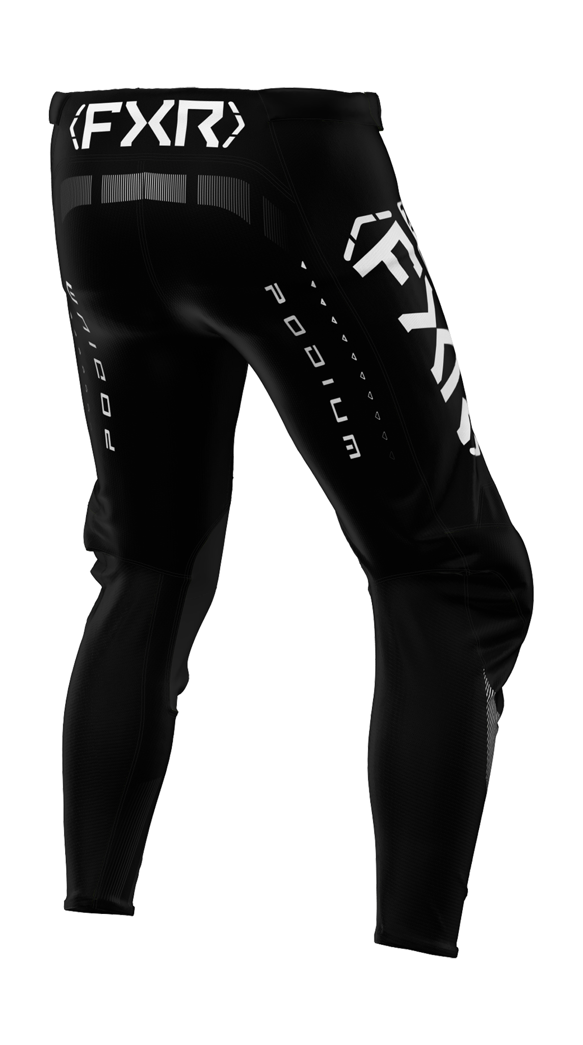 FXR Youth Motocross Pants Podium - Black / White