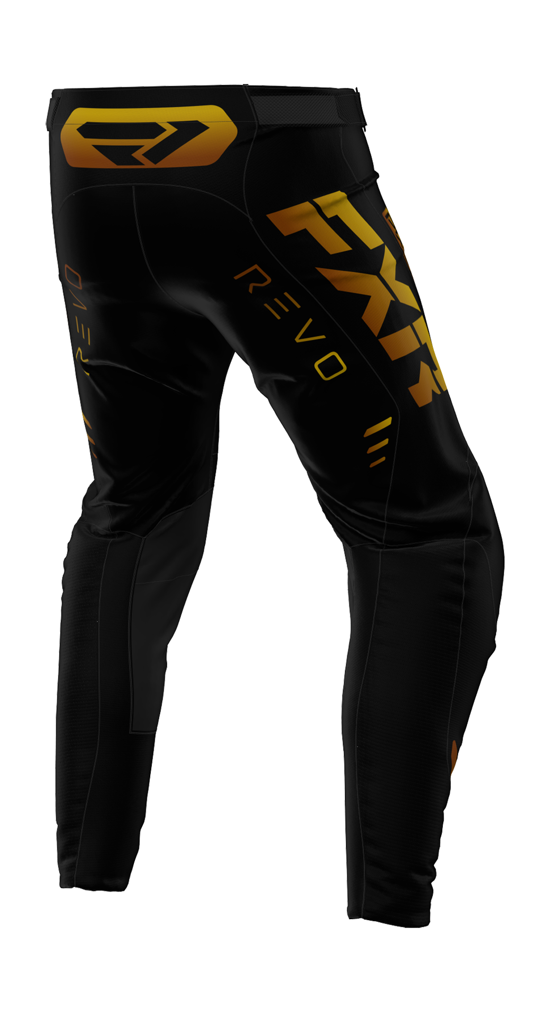FXR Youth Motocross Pants Revo - Black / Gold
