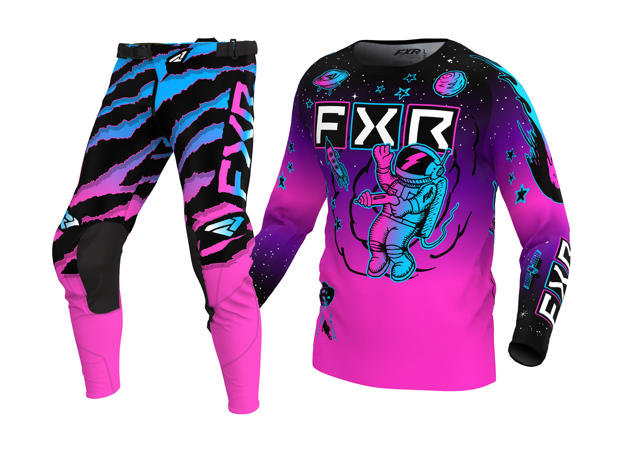 FXR Youth Motocross Gear Clutch - Galactic