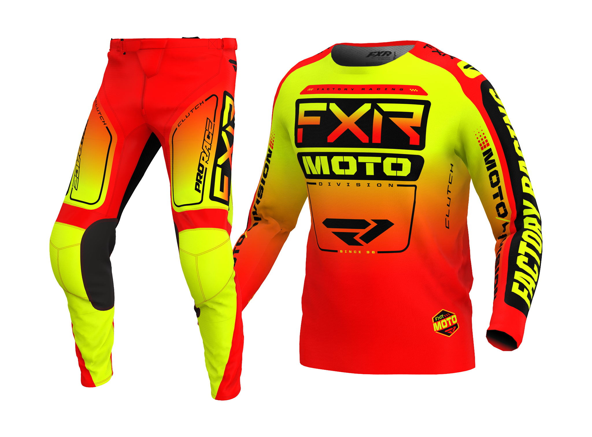 FXR Youth Motocross Gear Clutch - Inferno