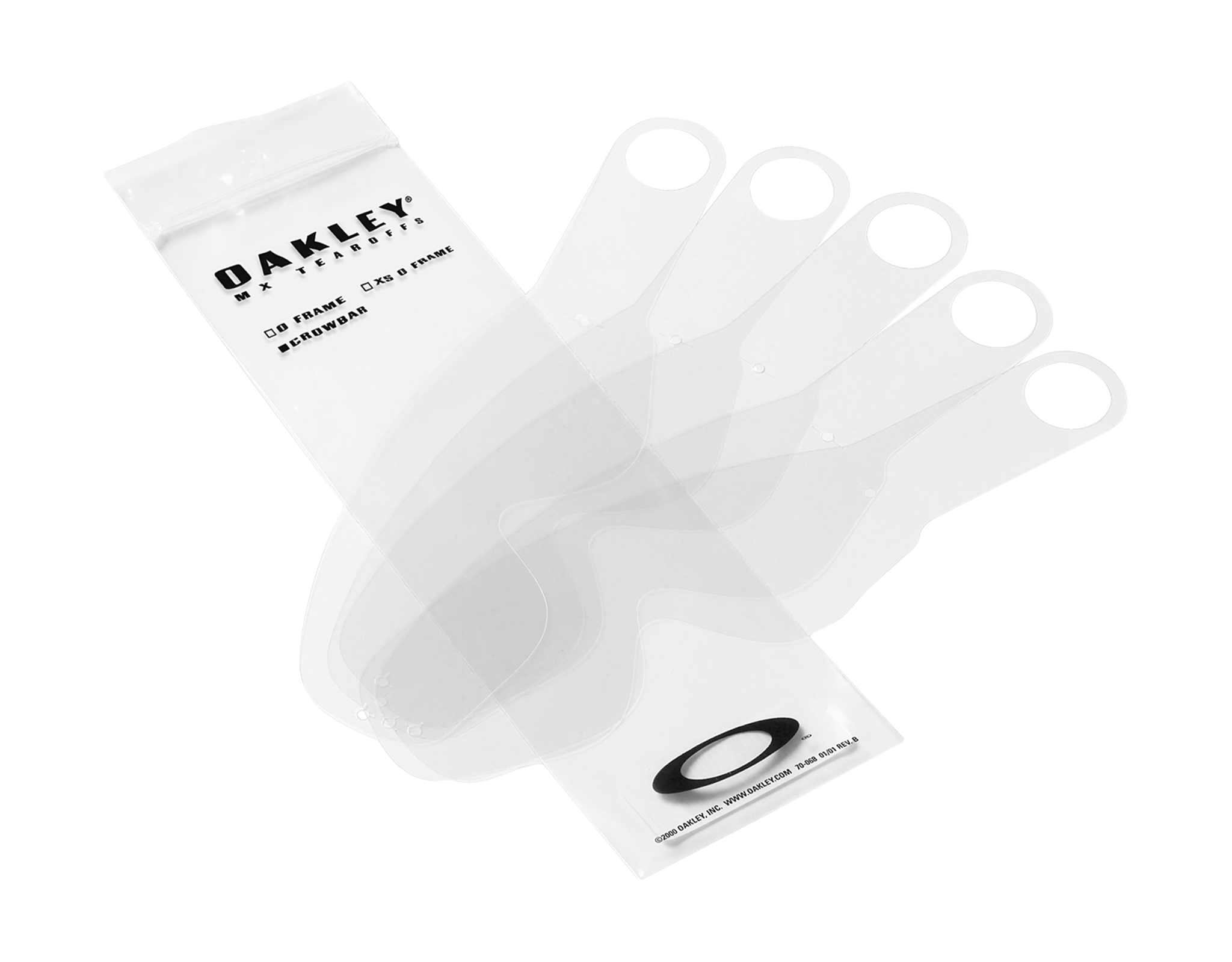 Oakley Tear-Offs Standard Crowbar