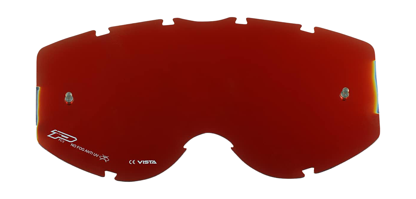 Progrip Lens Vision/Vista 3300/3303 - Multilayered / Mirrored Red