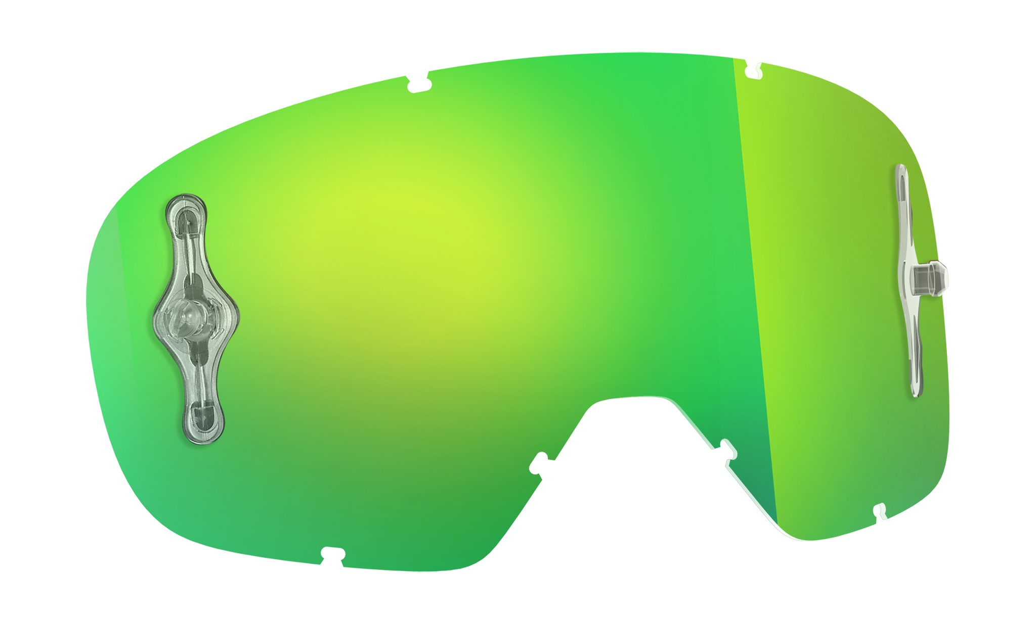 Scott Lens Works Buzz MX - Standard Mirror Green