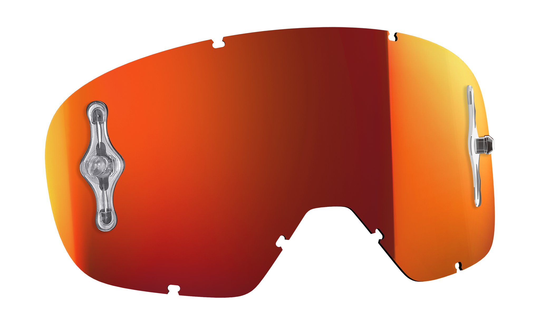 Scott Lens Works Buzz MX - Standard Mirror Orange