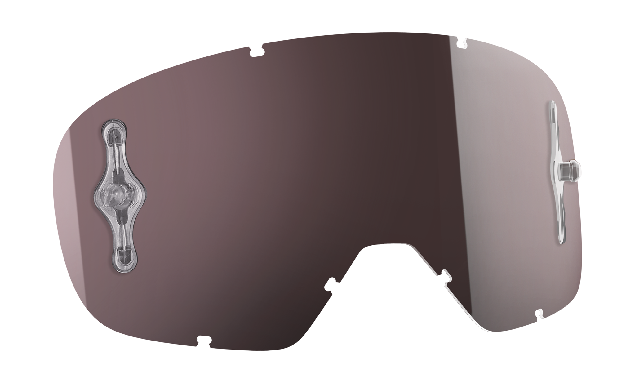 Scott Lens Works Buzz MX - Standard Mirror Silver