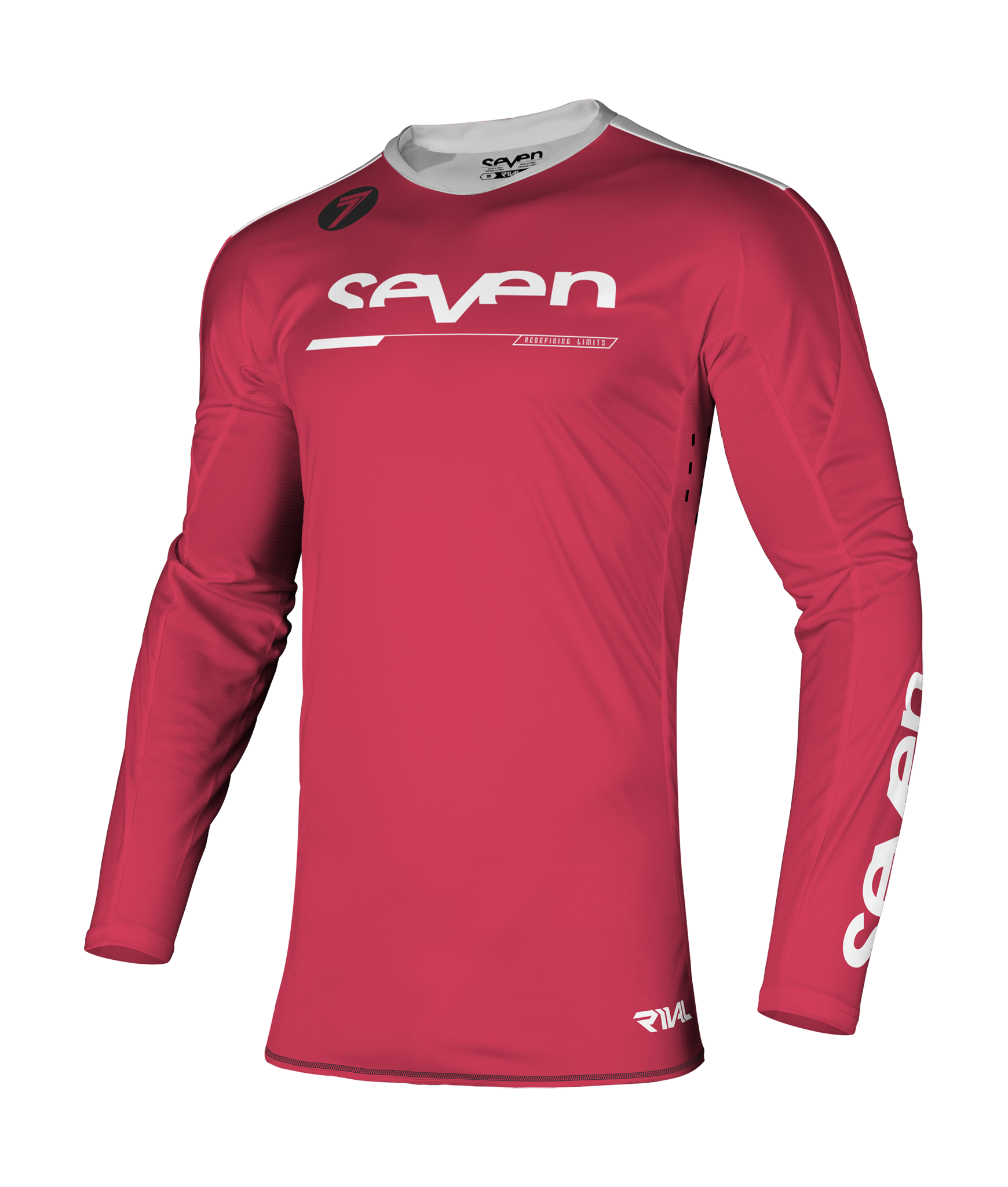 Seven Motocross Jersey Rival Rampart - Flo Red